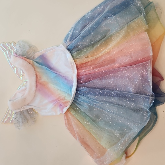 Rainbow Fairy Costume Halloween Dress Up Small - Picture 1 of 9